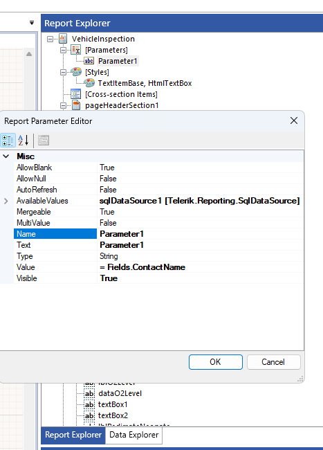 SqlDataSourceParameter