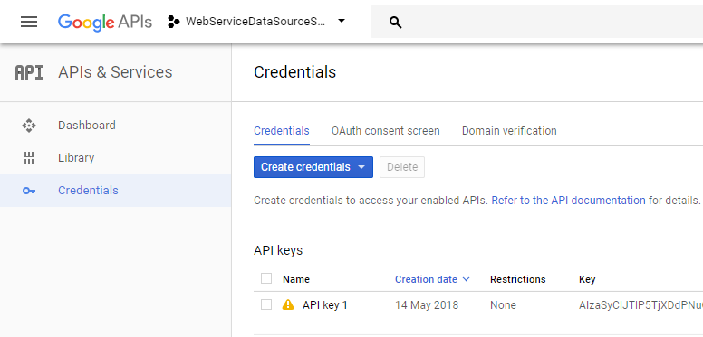 Google Books Api Key