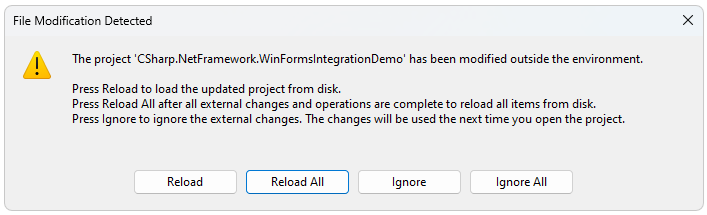 A preview of the dialog that is displayed when the Upgrade Wizard has finished updating the files