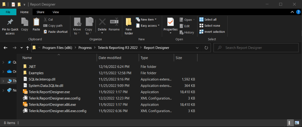 sqlite install folder