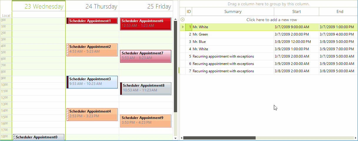 WinForms RadScheduler Drag and Drop from RadGridView to RadScheduler
