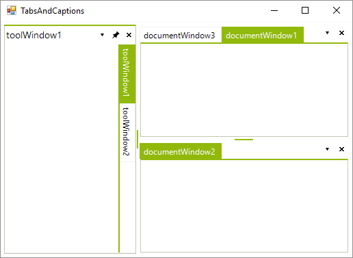 WinForms RadDock ToolTabsAlignment Right