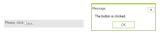 WinForms RadTextBoxControl The "here" word is replaced with a button