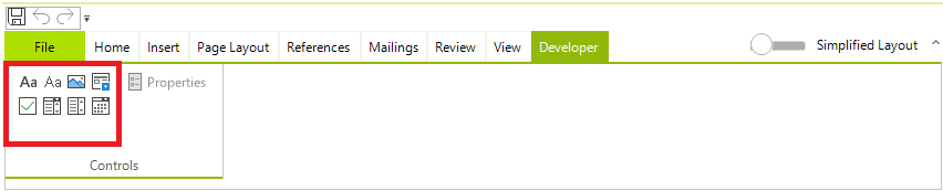 WinForms RadRichTextEditor User Interface