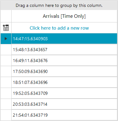 WinForms RadGridView GridViewTimeOnlyColumn