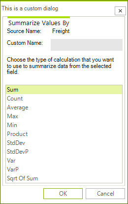 WinForms RadPivotGrid Custom Header Text