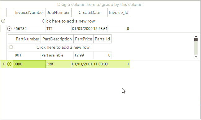 WinForms RadGridView Resizing Child GridViewInfo