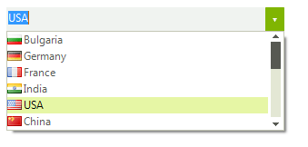 WinForms RadDropDownList DropDown