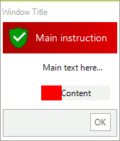 WinForms RadTaskDialogProgressBar