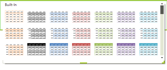 WinForms RadRibbonBar Expanded Built-In