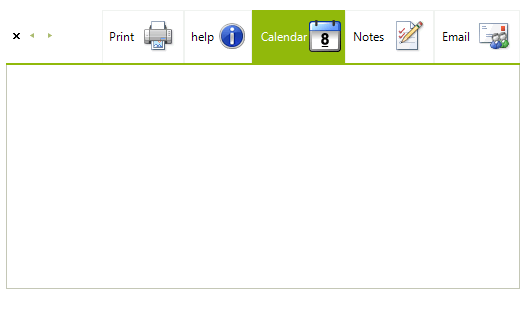 WinForms RadPageView RadPageView in StripView mode with RightToLeft = Yes