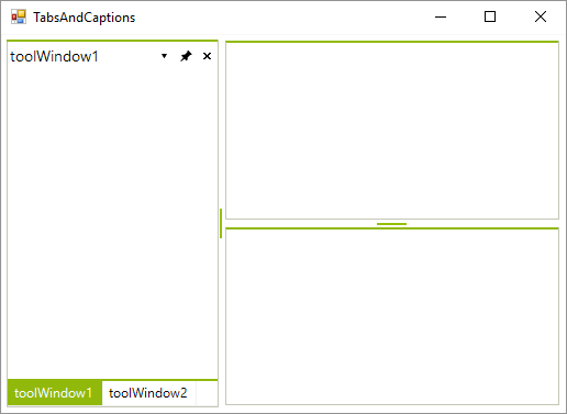 WinForms RadDock Hiding Document Tabs