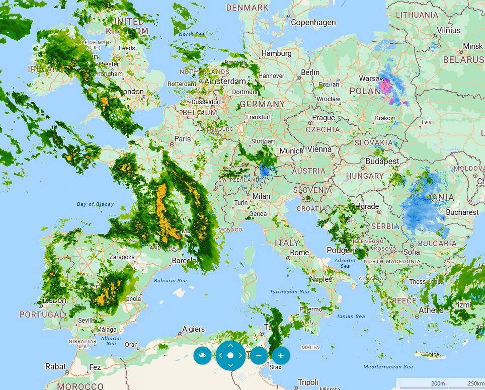 WinForms RadMap Transparency