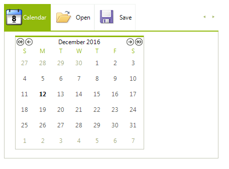 WinForms RadPageView StripViewButtons Scroll