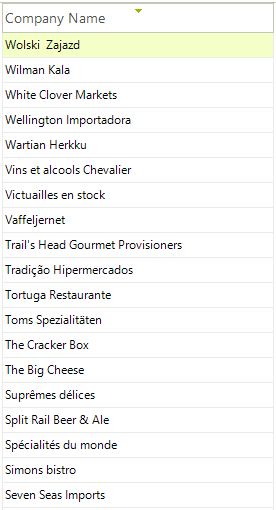 WinForms RadVirtualGrid Descending Sorting