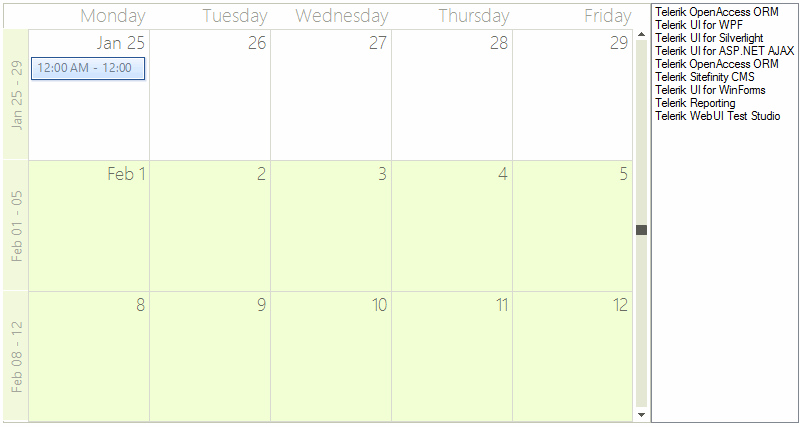 WinForms RadScheduler Dragging from a RadScheduler