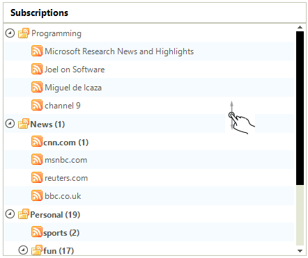 WinForms RadTreeView Scrolling