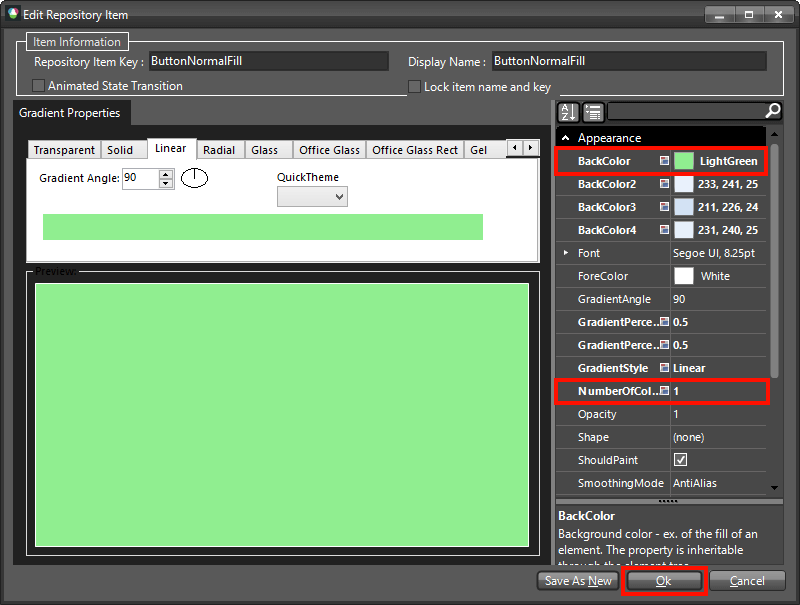WinForms RadBrowseEditor Modify Fill Repository
