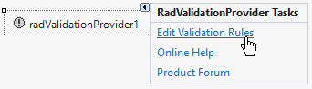 WinForms RadValidationProvider Edit Validation Rules
