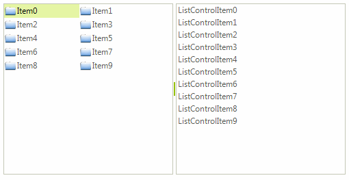 WinForms RadListView Drag and drop from RadListControl to RadListView using the OLE drag-and-drop