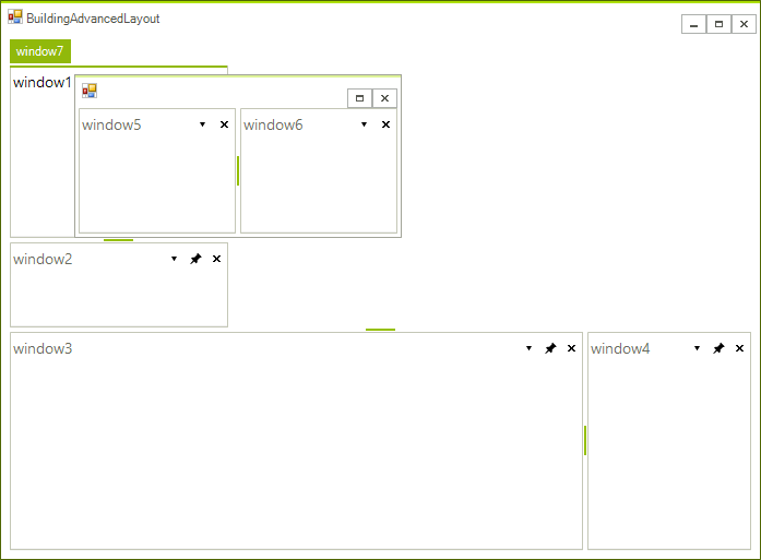 WinForms RadDock Auto-Hidden Window