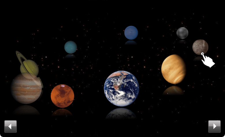 WinForms RadCarousel Touch Support