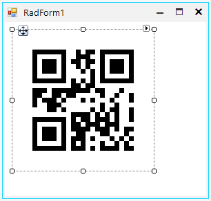 WinForms RadBarcodeView Design Time