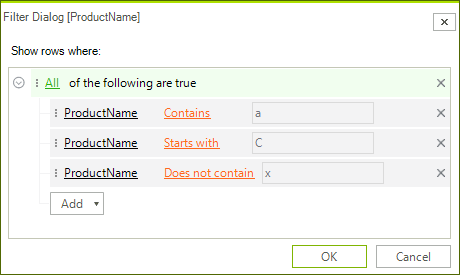 WinForms RadGridView CompositeDataFilterForm