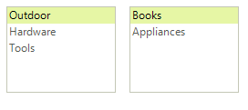 WinForms RadListControl Drag Drop Bound Mode
