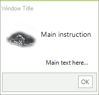 WinForms RadTaskDialog Custom Icon