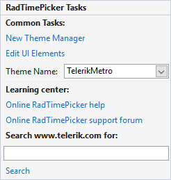 WinForms RadDateTimePicker Smart Tag