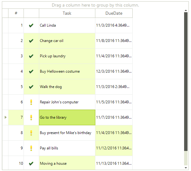 WinForms GridView Features Selection Multiple Selection - Telerik UI ...