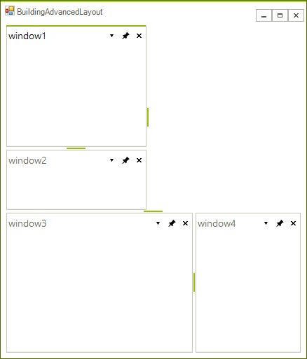 WinForms RadDock Resize Windows With AbsoluteSize