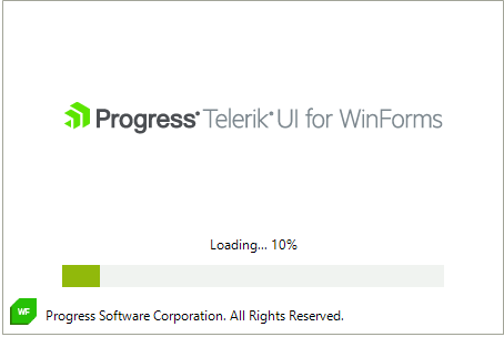 WinForms RadSplashScreen Getting Started