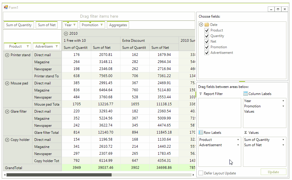 WinForms RadPivotGrid PivotFieldListDragDropService