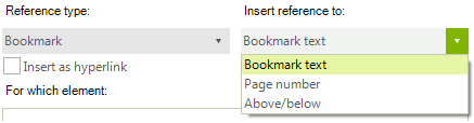 WinForms RadRichTextEditor Bookmark