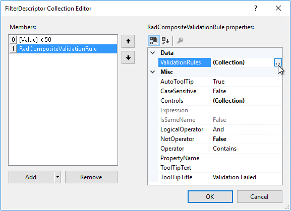 WinForms RadValidationProvider Add RadValidationRuleWithTargetControls