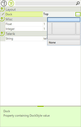 WinForms RadPropertyGrid RadPropertyStore