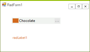 WinForms RadColorBox Synchronize Color