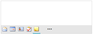 WinForms RadOfficeNavigationBar Item Display Mode Compact
