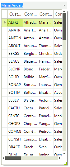WinForms RadMultiColumnComboBox DropDownHeight