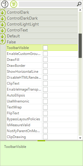 WinForms RadPropertyGrid Group Descriptor
