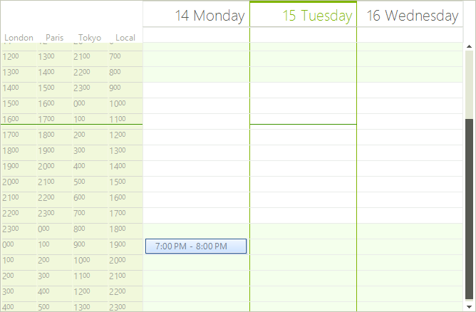 WinForms RadScheduler RadScheduler started in New York (or "(UTC -0400) Eastern Time (US and Canada)")