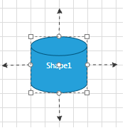 WinForms RadDiagram Bezier Connection Handles Default Direction