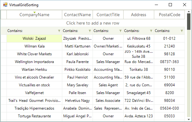 Sort Order Ui WinForms VirtualGrid Features Sorting Sorting Overview - Telerik UI for ...