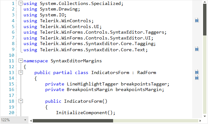 WinForms RadSyntaxEditor Defining SVG Margins