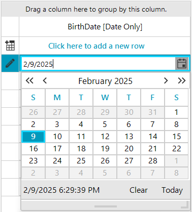 WinForms GridView Visual Elements Columns Column Types ...