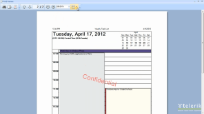 WinForms RadScheduler Print Tutorial
