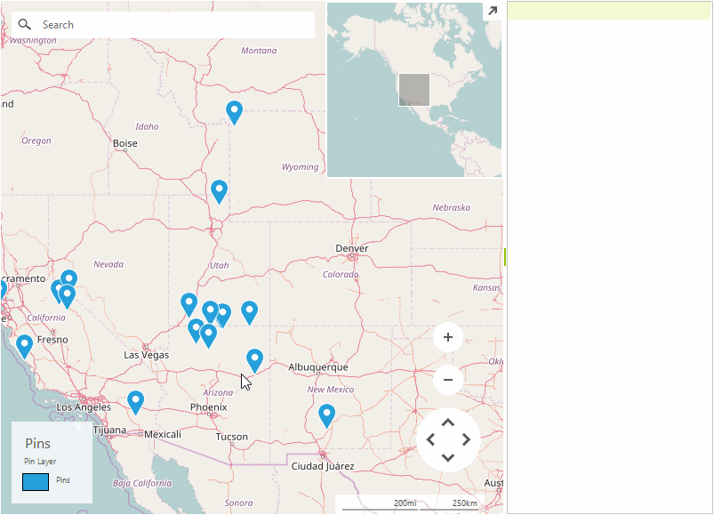 WinForms RadMap Drag and Drop Between RadMap and RadListView