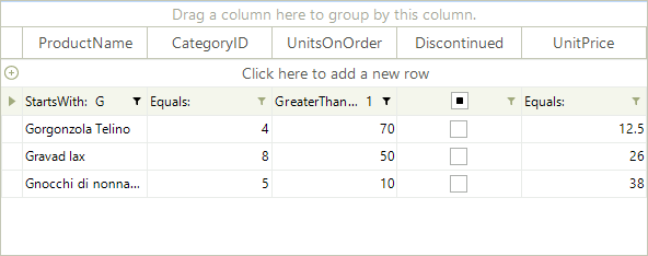 WinForms GridView Features Filtering Setting Filters Programmatically ...